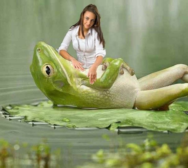 So I Asked My Boyfriend To Make A Flyer For My Massage Business, Using Stock Photos That Were Zen/Massage Related. He Decided To Combine The Two. Doing It Right