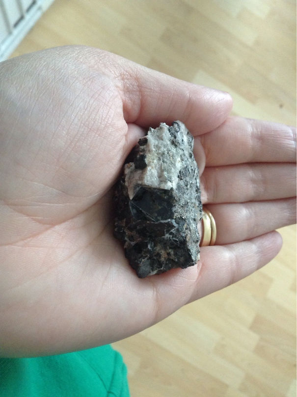 My Husband Couldn't Wait To Show Me The Rock He Got Me For Our Anniversary. Should Have Remembered He's A Mining Engineer