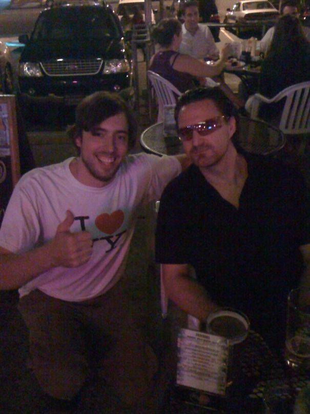 Totally Drunk And Thinking I Was Meeting Bono. Nailed It