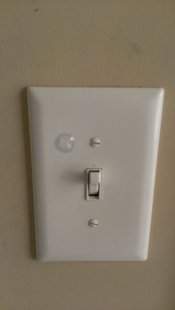 I Think My Husband Was A Little Drunk Last Night. This Is A Contact Lense