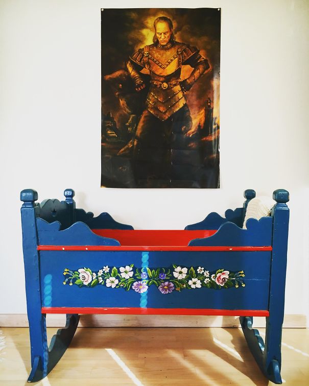 My Wife Was All, "You Gotta Help Me Get Things Ready For The Baby"