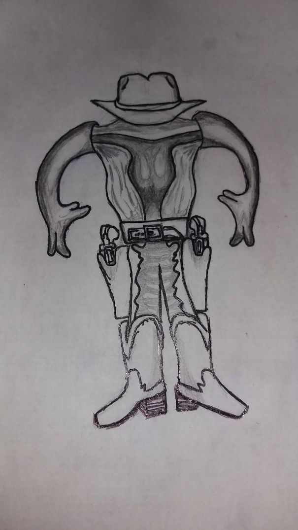 My Wife Said She Felt Like Her Ovaries Were Guns, Ready To Kill. I Drew Her This