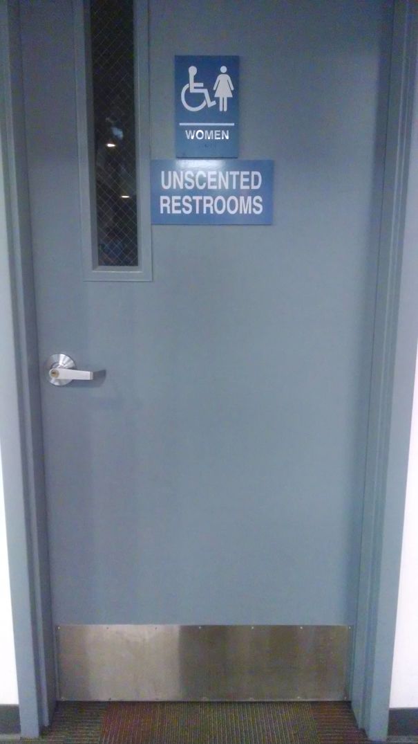 This Airport Has Unscented Restrooms