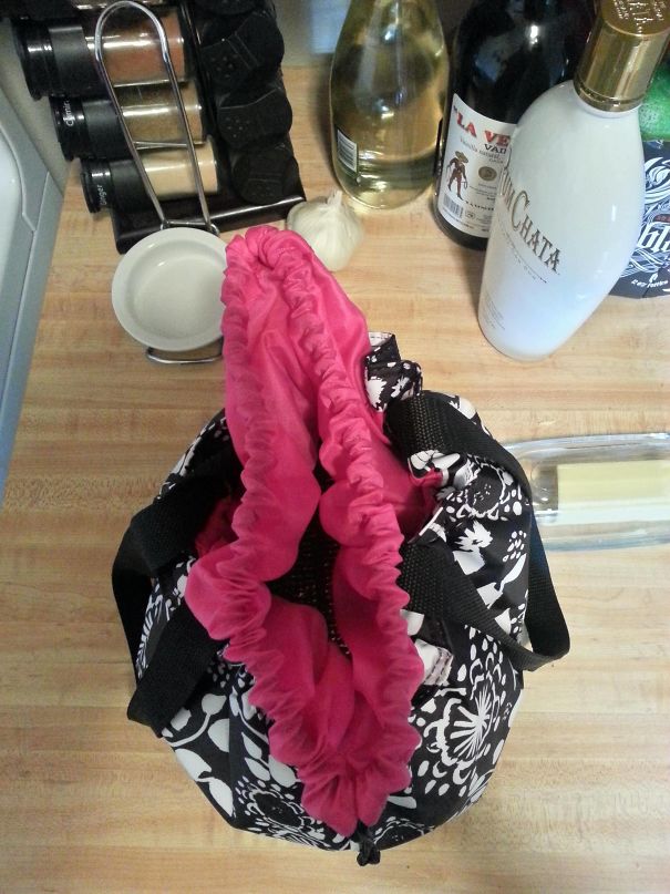 This Is My Wife's Lunch Bag. I Have A Name For It. She Hates My Name For It