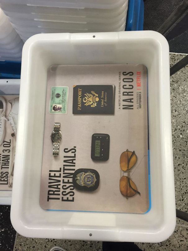 The Las Vegas Airport Is Using TSA To Promote A Show About Drug Smuggling