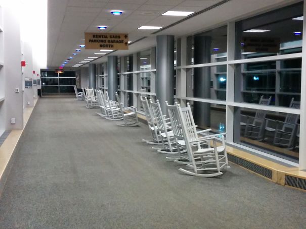 Waiting Area, Burlington, Vermont Airport