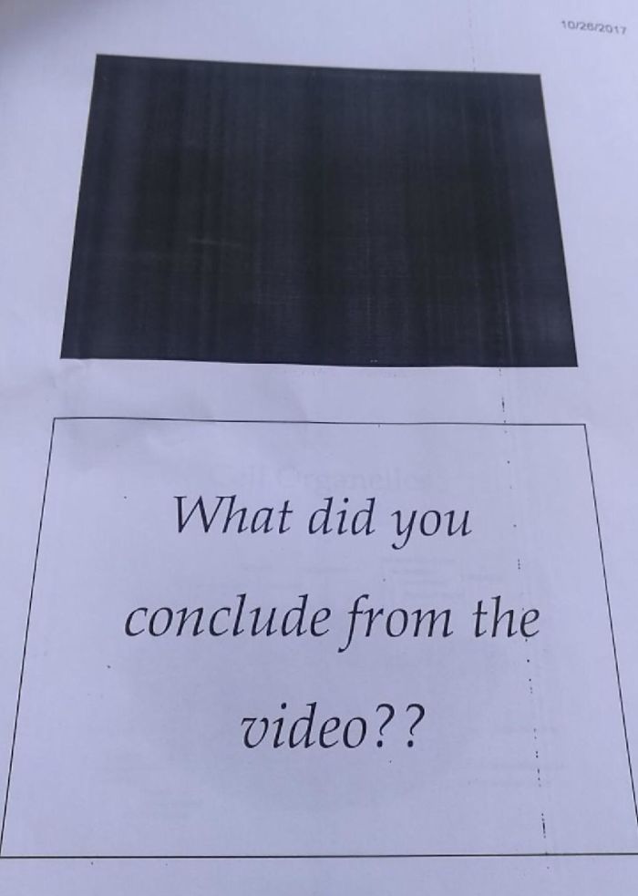 Apparently Videos Can’t Be Printed