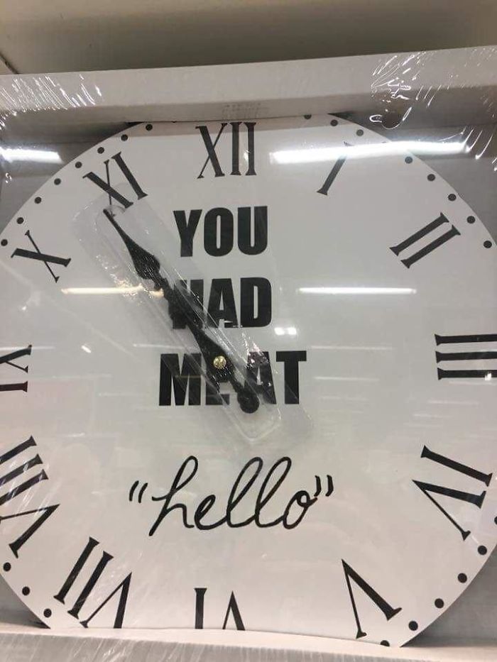 You Had Meat “Hello”