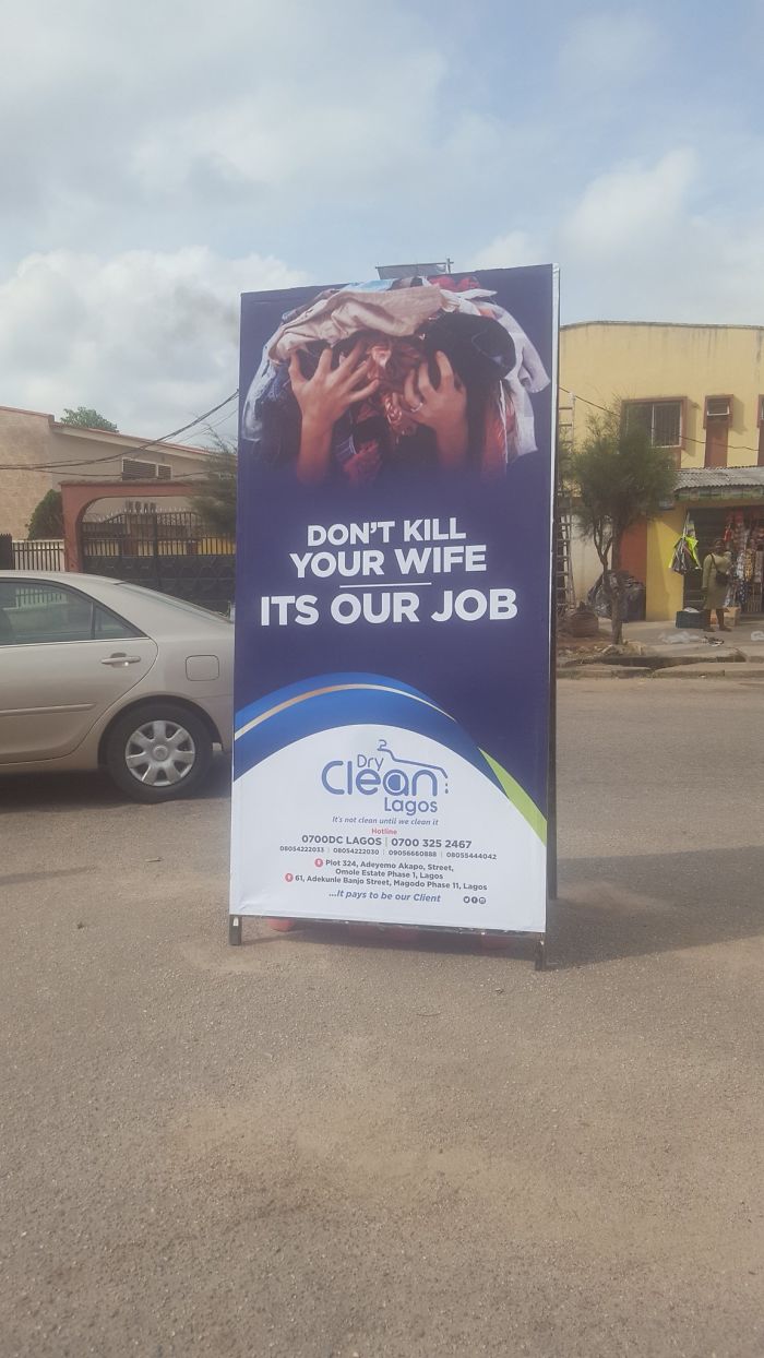 Helping The Wife With Laundry