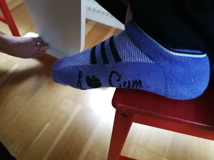 My Gf's Gym Socks