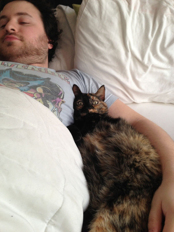 Caught Her In Bed With My Boyfriend And She Seems Terrified