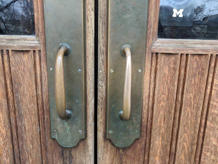 Door Handles At University Of Michigan Union