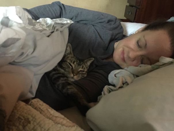 Almost Every Morning I Wake Up To Find That My Wife's Lover Has Climbed Into Bed With Her