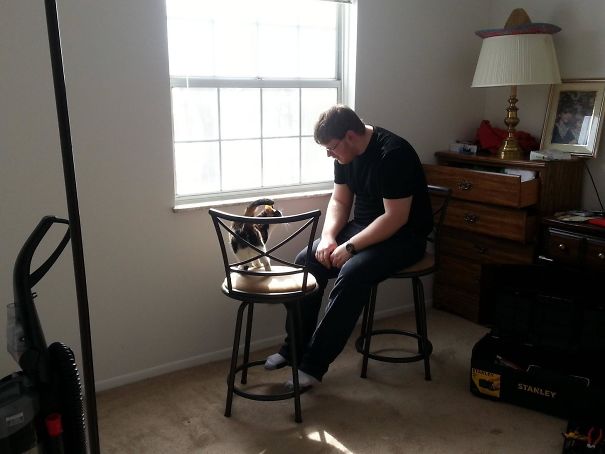 My Husband And His Real Love Having A Morning Chat