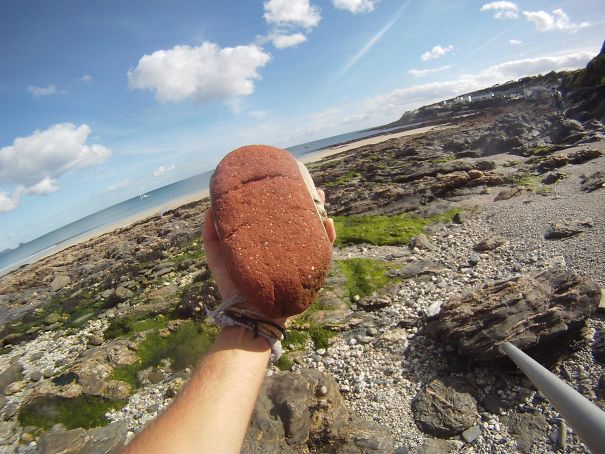 Found An Eroded Brick, It Looks Like Bread