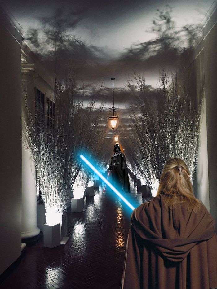 White House Christmas Decorations