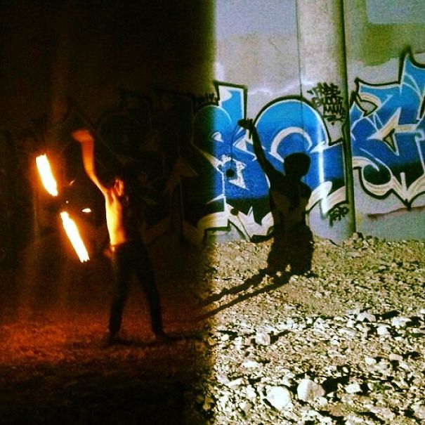 Picture Taken Right When Another Camera's Flash Went Off