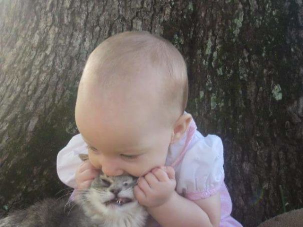 Perfectly Timed Photo Of My Niece