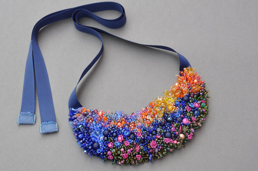 Beaded Coral Reefs And Meadows: Creative Jewelry By Elizaveta Sorensen Beaded Coral Reefs And Meadows: Creative Jewelry By Elizaveta Sorensen