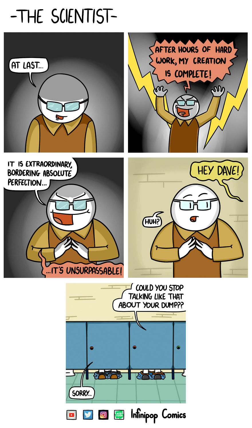 Infinipop Comics: A Comic-Maker's Journey.
(I Spent Too Much Time Making These And I Really Hope You Like Them)