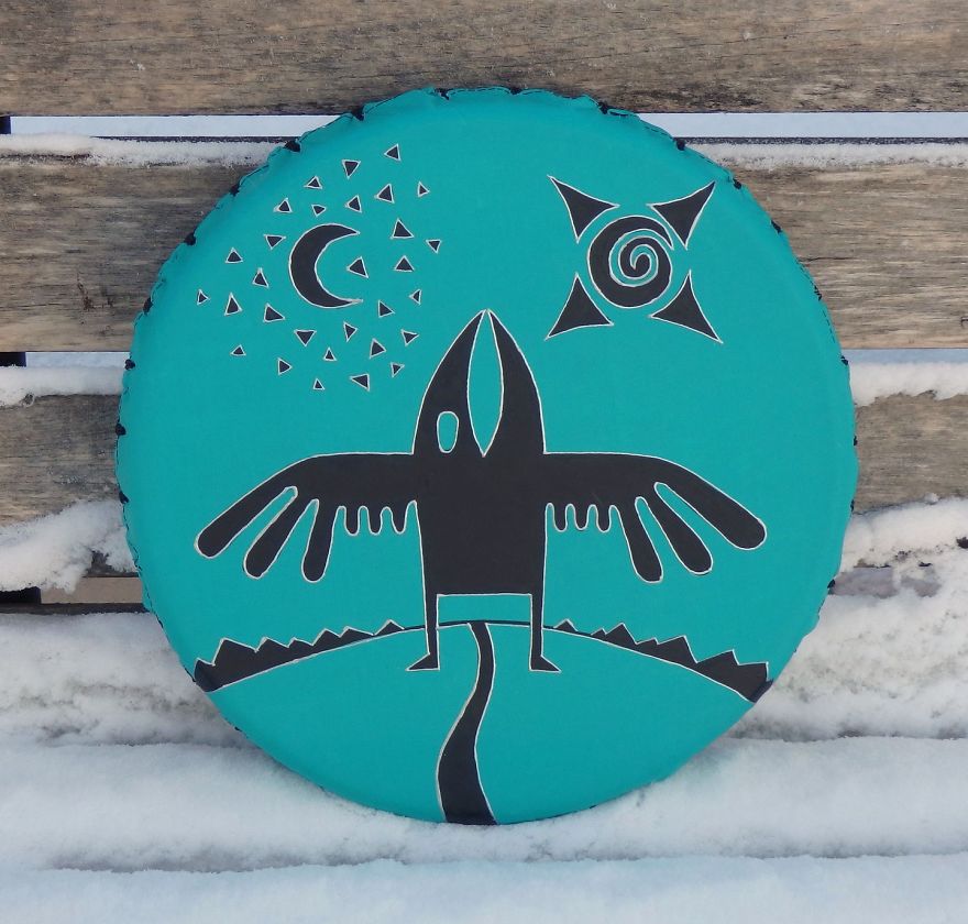 Savage Aesthethics: A Married Couple Recreates Amazingly Beautiful Ritual Siberian Drums