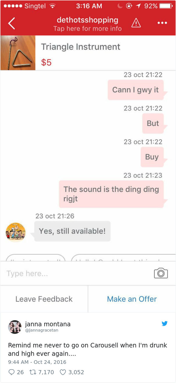 Not The Best Purchase For The Next Day Hangover