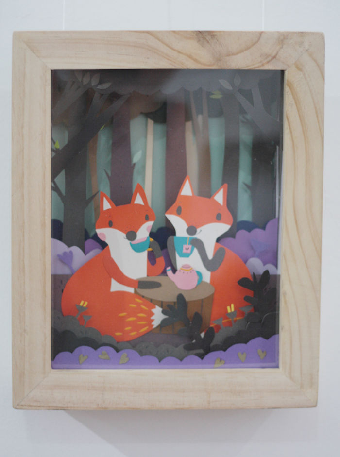 I Made Paper Dioramas Inspired By Nature And Animals
