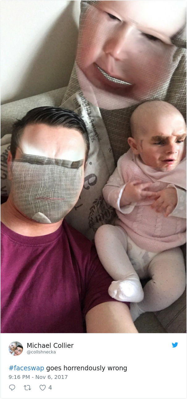 Face Swap Gone Wrong