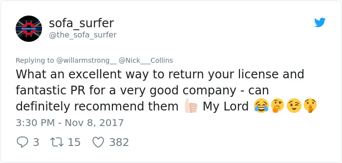 "So I Was Pretty Drunk The Other Night And I Lost My ID, Then This Turns Up Today..."