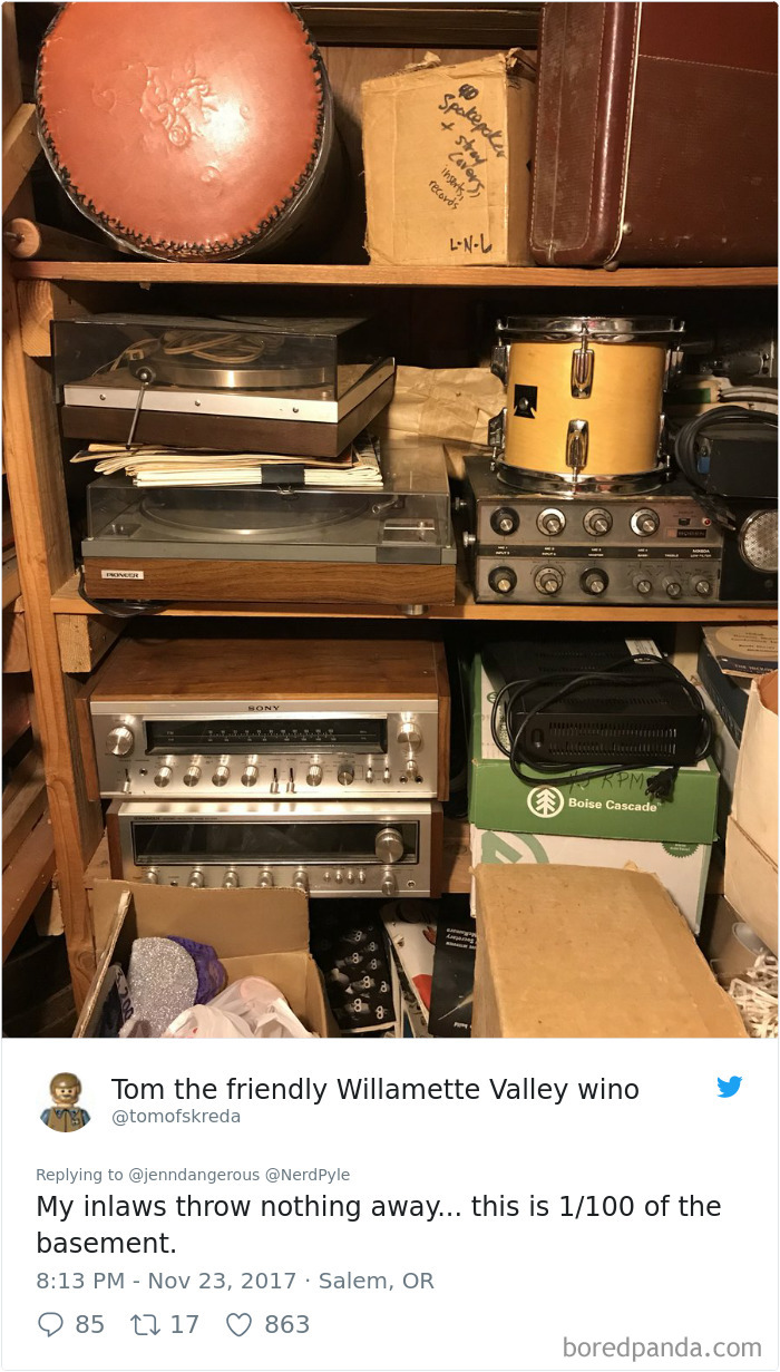 Weird Things Found At Parents House