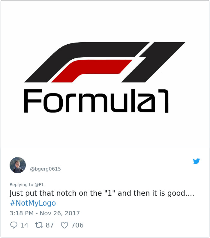 Formula 1 Changes Their 24-Year-Old Logo, Probably Doesn't Expect Reaction Like This Formula 1 Changes Their 24-Year-Old Logo, Probably Doesn't Expect Reaction Like This