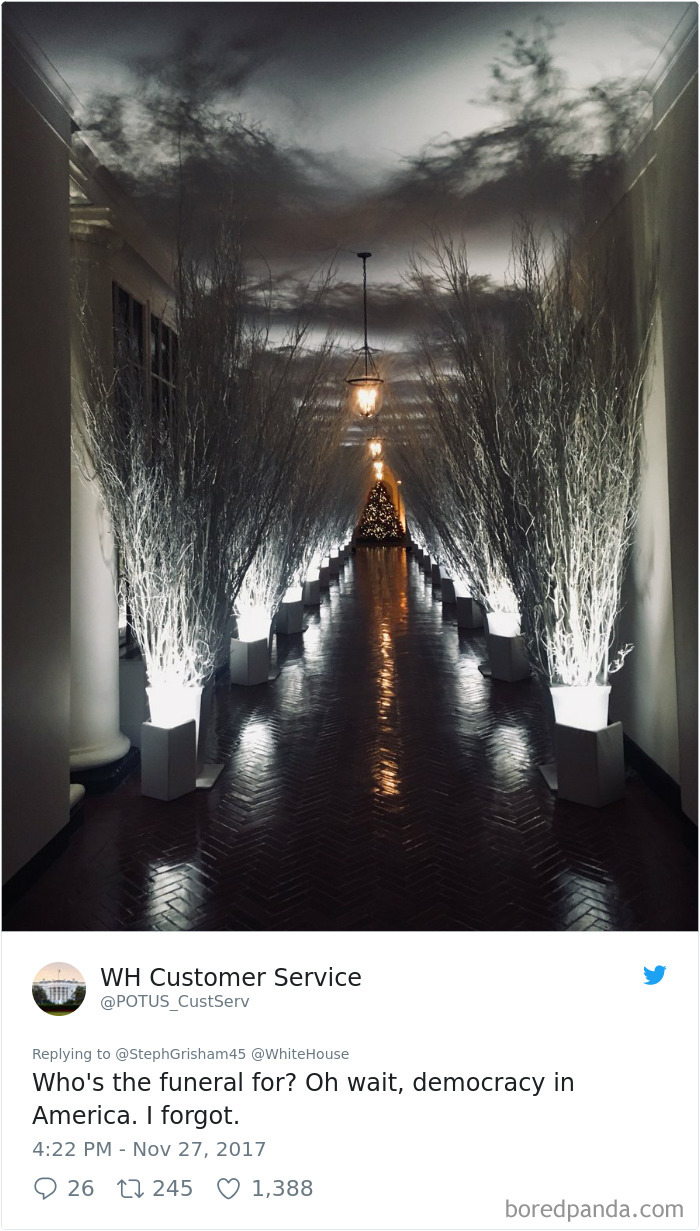 White House Christmas Decorations