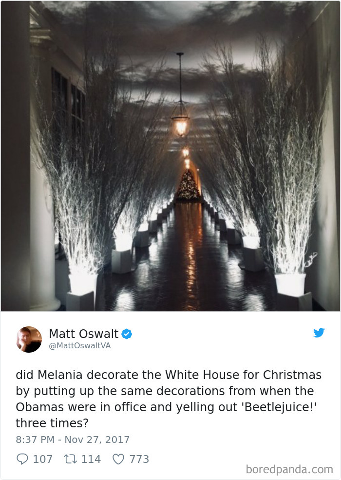 White House Christmas Decorations