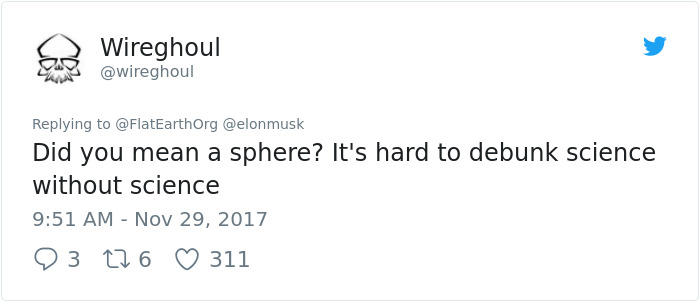 Elon Musk Destroys The 'Flat Earth Society' With A Single Question, And Their Reply Is The Pinnacle Of Irony