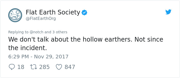 Elon Musk Destroys The 'Flat Earth Society' With A Single Question, And Their Reply Is The Pinnacle Of Irony
