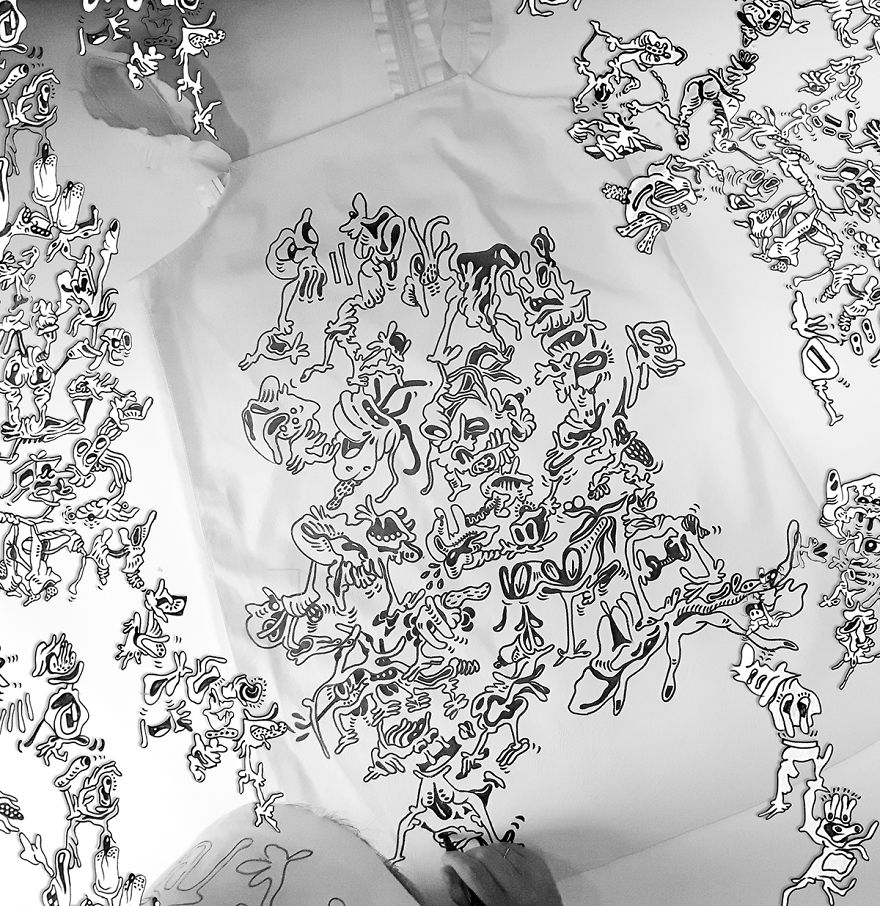 After Drawing On All The Walls Of My House, I Am Now Doodling On All My Clothes And Shoes After Drawing On All The Walls Of My House, I Am Now Doodling On All My Clothes And Shoes