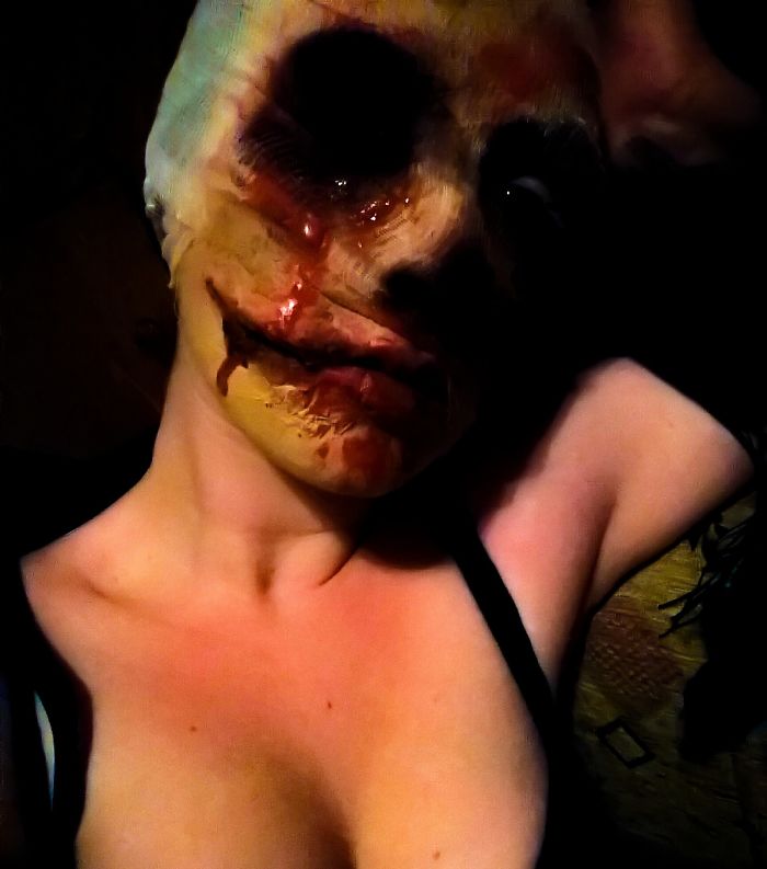 I'm A Beginner At Sfx Makeup, But I'm Still Proud Of How It Turned Out