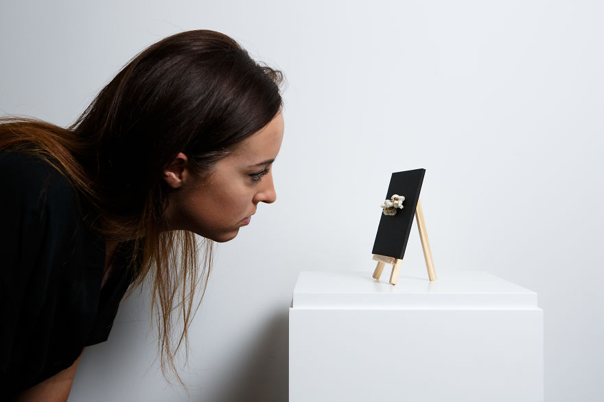 Artist Paints Miniatures On Popcorn Inspired By His Favorite Movies