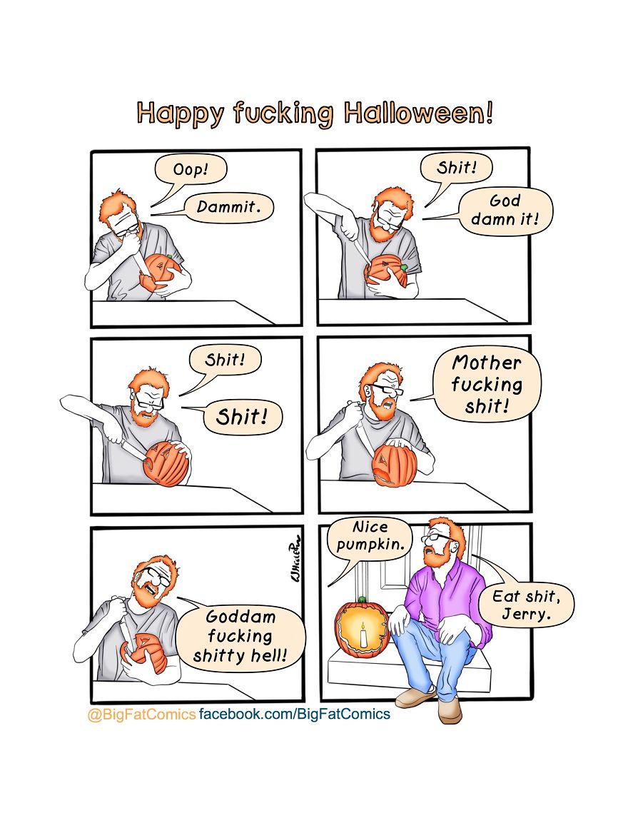 My Name Is Dan, And I Draw Big Fat Comics