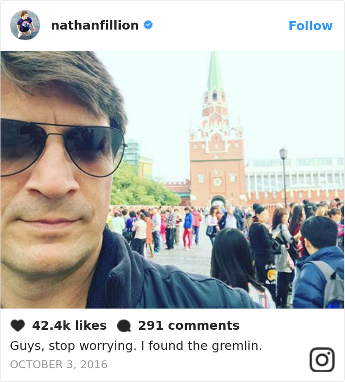 Nathan Fillion Post
