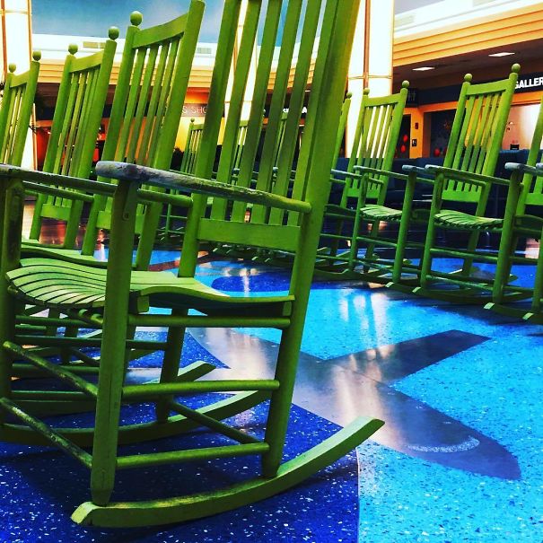 The Jacksonville Airport Has The Best Chairs Ever!