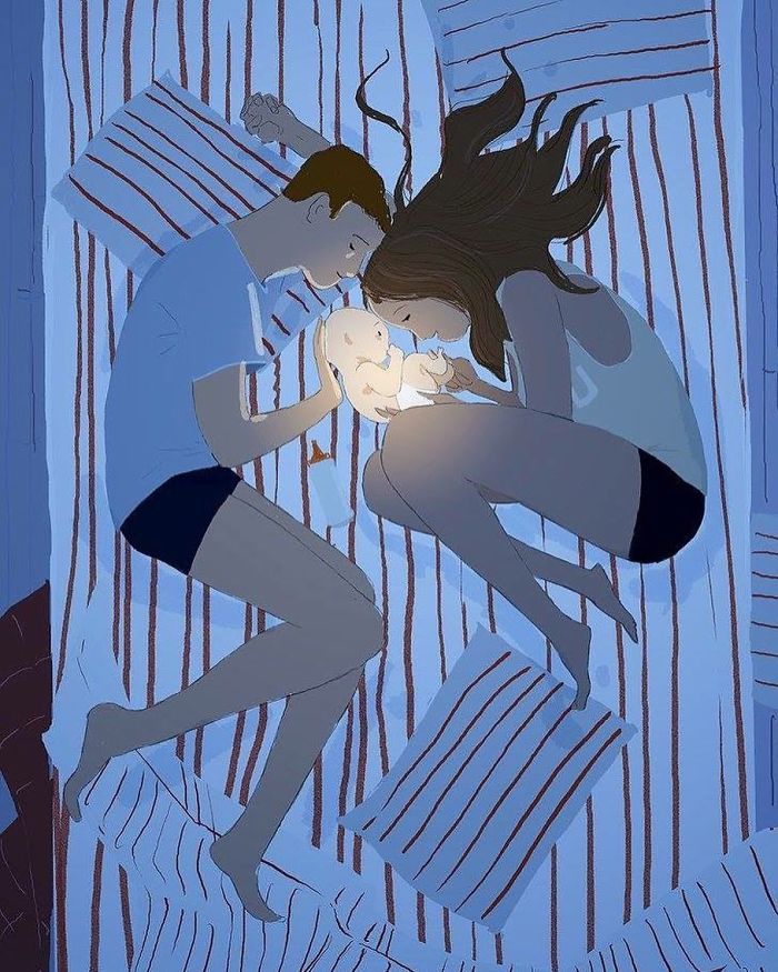 Husband Illustrates Everyday Life With His Wife, Proves Love Is In The Little Things Husband Illustrates Everyday Life With His Wife, Proves Love Is In The Little Things