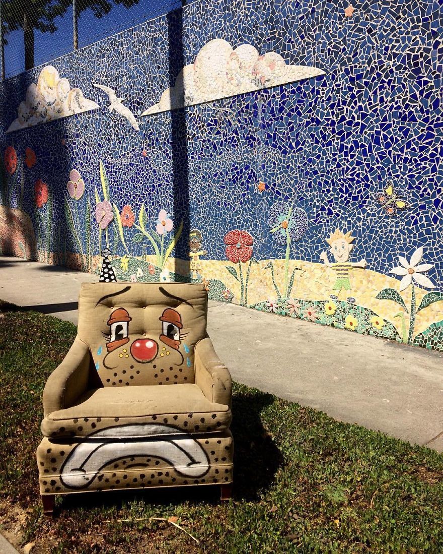 Sad Chair~with Clouds Hanging Over Head...