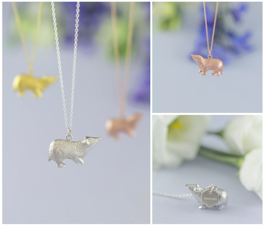 I Make Characterful Animal Jewellery For Him And Her Out Of Precious Metals I Make Characterful Animal Jewellery For Him And Her Out Of Precious Metals