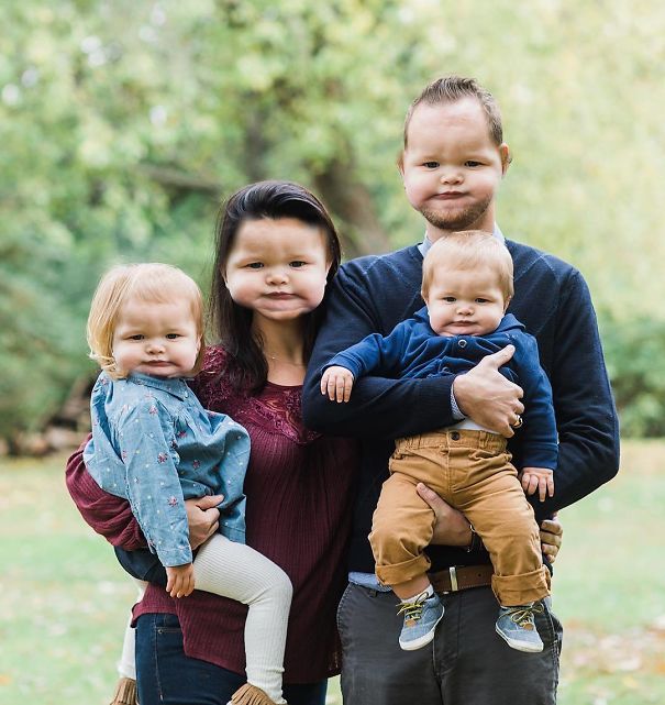 When My Good Friends Ask Me To Take Family Photos For Their Christmas Card, I Go A Little Rogue