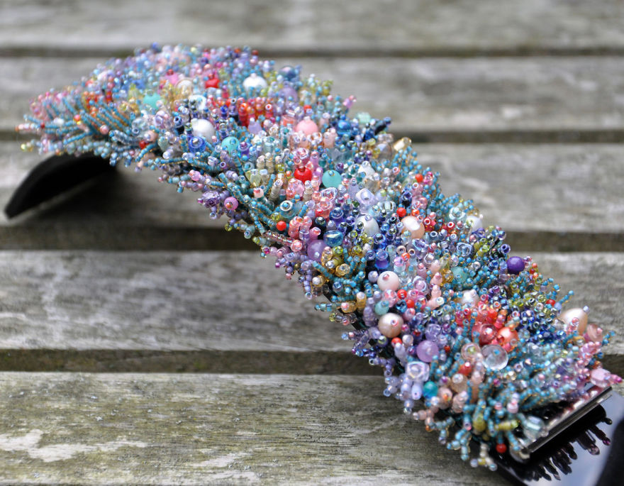 Beaded Coral Reefs And Meadows: Creative Jewelry By Elizaveta Sorensen