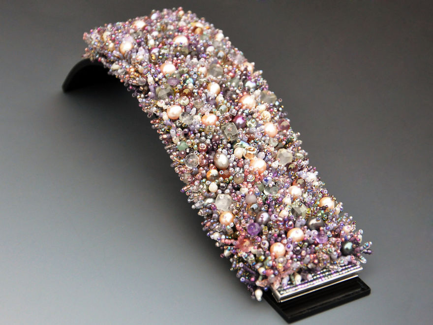 Beaded Coral Reefs And Meadows: Creative Jewelry By Elizaveta Sorensen