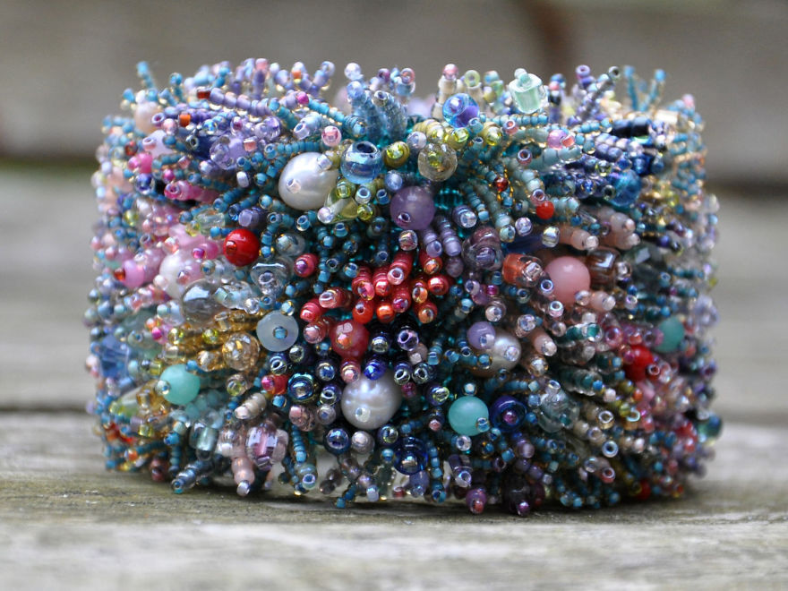 Beaded Coral Reefs And Meadows: Creative Jewelry By Elizaveta Sorensen Beaded Coral Reefs And Meadows: Creative Jewelry By Elizaveta Sorensen