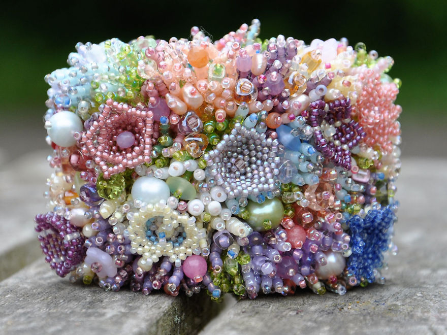 Beaded Coral Reefs And Meadows: Creative Jewelry By Elizaveta Sorensen Beaded Coral Reefs And Meadows: Creative Jewelry By Elizaveta Sorensen