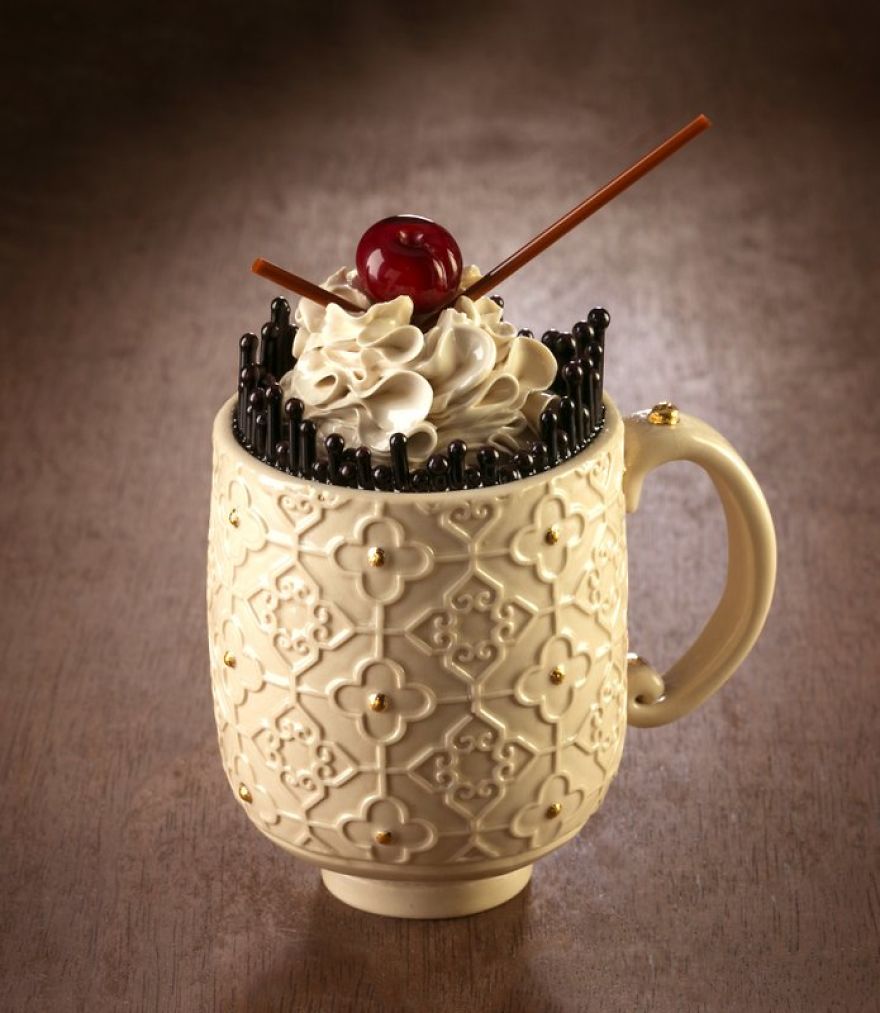 Believe Me, These Wonderful Desserts Are Porcelain Sculptures